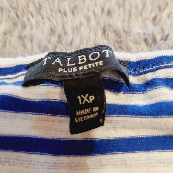 Cotton Side Tie Shift Dress Sunday Morning Stripe - Picture 6 of 8